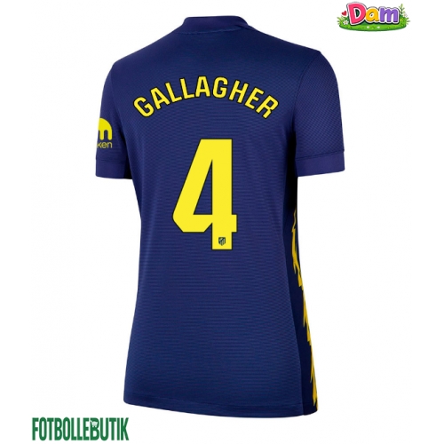 Atletico Madrid Conor Gallagher #4 Bortatröja Kvinnor 2025-26 Kortärmad
